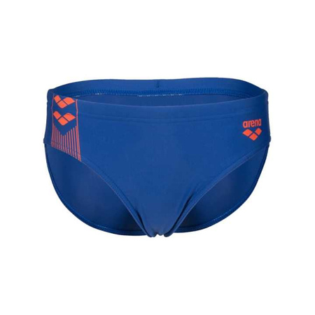 Slipy kąpielowe chłopięce Arena Boy Linear Serigraphy Junior Brief Royal Floreale