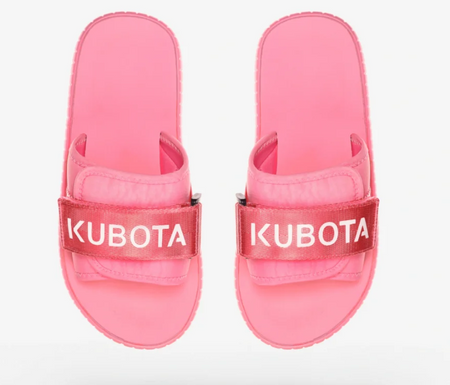 Klapki basenowe Kubota Unisex Rzep 2.0 Tech Różowe