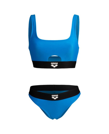 Strój kąpielowy damski dwuczęściowy Arena Women's Logo Tape Bikini Bralette Blue China