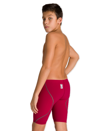 Strój startowy chłopięcy Arena Boy's Powerskin ST 2.0 Jammer Junior Deep Red
