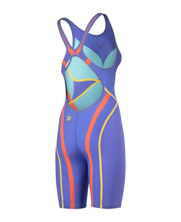 Damski strój startowy Arena Women's Powerskin Primo Le Sl Open Back Future Dusk Coral