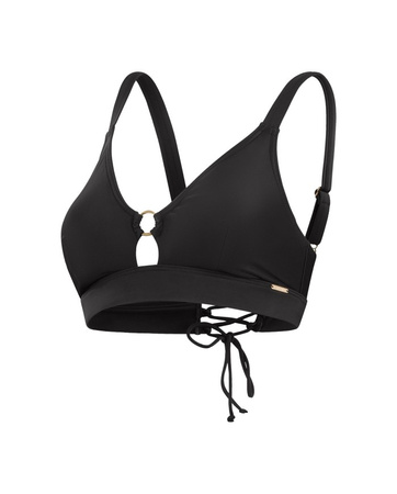Góra od kostiumu kąpielowego damskiego Speedo Tri Bikini Top Black