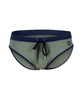 Kąpielówki męskie Arena Men's Fundamentals Borders Brief Army Navy