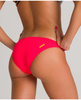 Dół od stroju kąpielowego damskiego Arena Women's Real Brief Fluo Red-Yellow Star