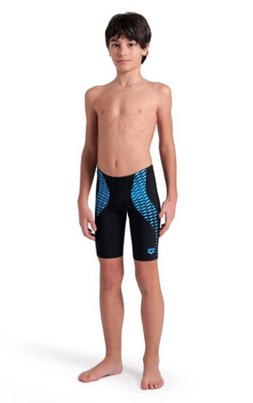 Spodenki kąpielowe chłopięce Arena Boy's Penings Swim Jammer Black-Turqoise
