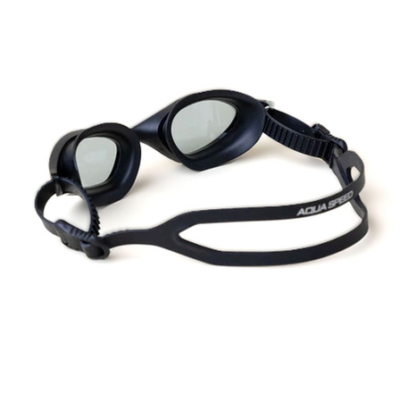 Okulary pływackie dla dorosłych na basen unisex Aqua Speed  Serenity Black