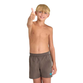 Spodenki szorty chłopięce Arena Boy's Beach Boxer Solid Junior Dark Olive Turquoise