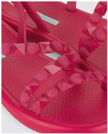 Sandałki damskie Ipanema Meu Sol Flatform AD Dark Pink Green