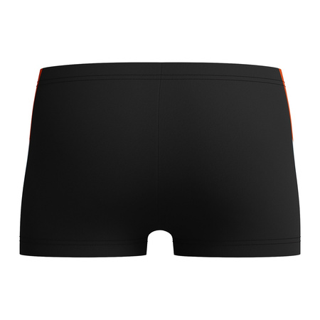 Kąpielówki chłopięce spodenki kąpielowe Speedo Dive Splash Black Orange