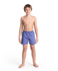 Szorty kąpielówki chłopięce Arena Junior Boy's Beach Boxer Solid Purple Blue Fluo Red