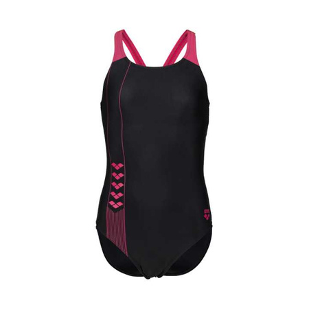 Strój kąpielowy dziewczęcy Arena Girl Linear Serigraphy