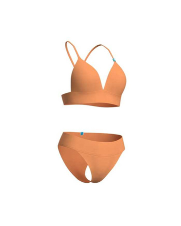 Strój kąpielowy damski dwuczęściowy Arena Women's Essentials Bikini Triangle Salomon Pink