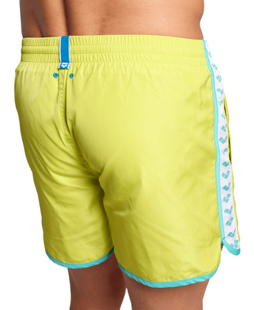 Szorty męskie Arena Men's Team Stripe Short Soft Green Water