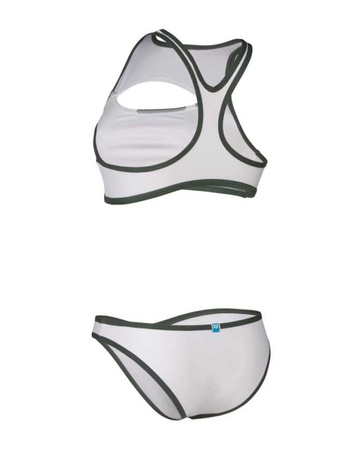 Strój kąpielowy damski Arena Women's Logo Brassiere Bikini Racer Back Sage Multi