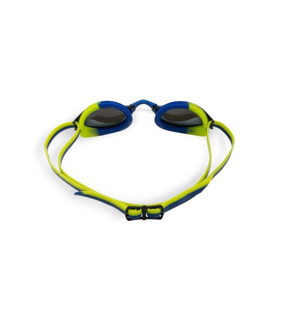 Okulary pływackie dla dzieci Arena Junior Python Mirror Blue Blue Lime