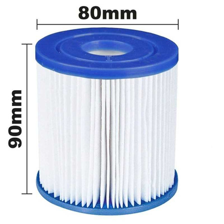 Zestaw dwóch filtrów do pompy filtrującej typu 1 Bestaway Flowclear Filter Cartridge