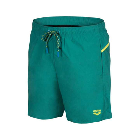 Spodenki szorty męskie Arena Men's Pro File Beach Boxer Green Lake Soft Green