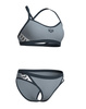 Strój kąpielowy damski Arena Woman's Icons Bikini Sea Foam Asphalt