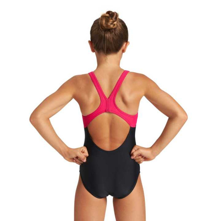 Strój kąpielowy dziewczęcy Arena Girl Linear Serigraphy