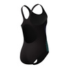 Strój kąpielowy dla dziewczynki Speedo Placement Muscleback Black Green