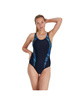 Strój kąpielowy damski Speedo Shaping Laneback Navy