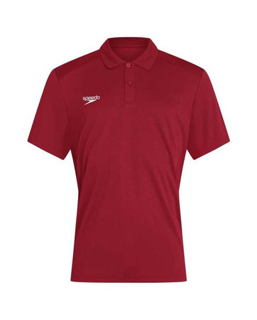 Koszulka T-Shirt damski Speedo Club Dry Polo Red
