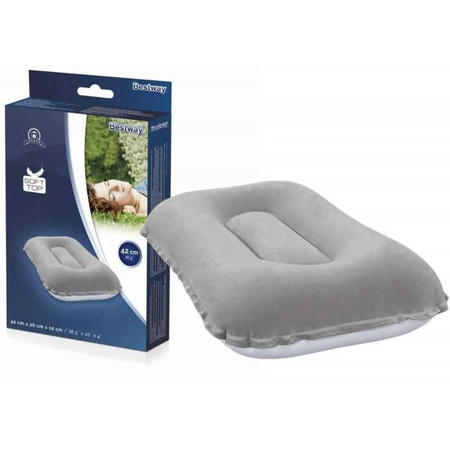 Poduszka dmuchana welurowa Bestway Pillow