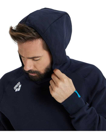 Sportowa bluza z kapturem Unisex Arena Team Hooded Sweat Panel Navy