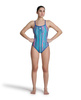 Strój kąpielowy damski Arena Women's Reversible Swimsuit Challenge Back Royal Multi
