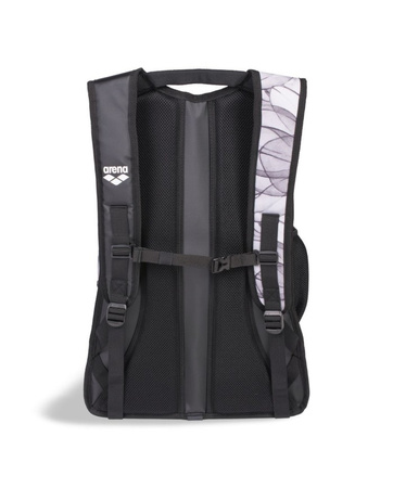 Plecak na basen sportowy unisex Arena Fastpack 3.0 Allover 40L Seabed