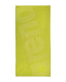 Ręcznik kąpielowy Arena Beach Towel Logo II Soft Green