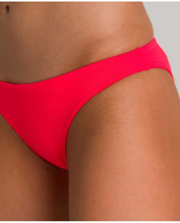 Dół od stroju kąpielowego damskiego Arena Women's Real Brief Fluo Red-Yellow Star