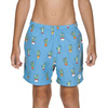Szorty kąpielówki chłopięce Arena Junior Boy's Bahamas Boxer Sea Blue