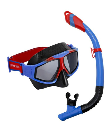 Zestaw do nurkowania dla dorosłych Maska Rurka Aqua Lung Combo Avila 2.0 U.S. Divers Blue Red