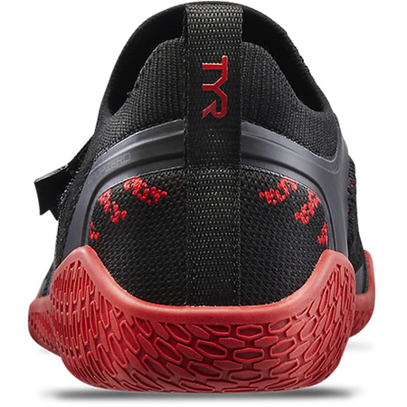 Buty treningowe unisex na siłownię TYR DropZero Barefoot Black Red