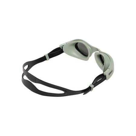 Okulary pływackie na basen Arena The One Mirror Silver Jade Black