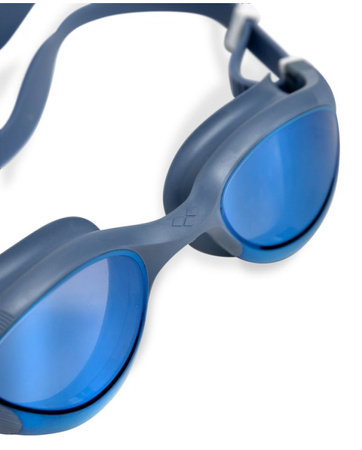 Okulary pływackie na basen Arena The One Plus Mirror Blue Mirror Grey Blue
