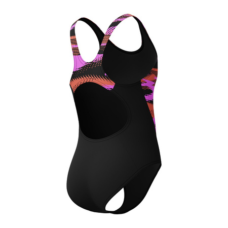 Strój kąpielowy jednoczęściowy dziewczęcy na basen Speedo HyperBoom Black