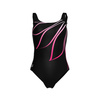Strój kąpielowy damski jednoczęściowy Arena Women's Swimsuit Giorgia Squared Back Black