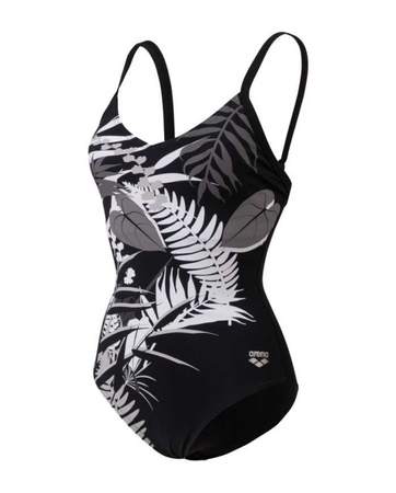 Strój kąpielowy damski Arena Women's Bodylift Lucy Lightcross Black Multi