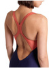 Strój kąpielowy damski Arena Women's Gleam V Back Navy Calypso Coral