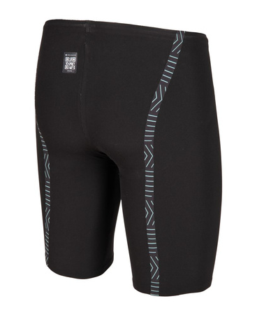 Strój startowy męski pływacki jammery na basen Arena Veloce Black
