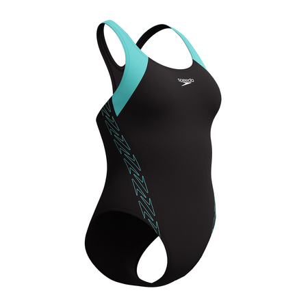 Strój kąpielowy damski Speedo HyperBoom Racerback Black Mint