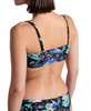Strój kąpielowy damski Arena Women's Fun Planet Bikini Bandeau Black Multi