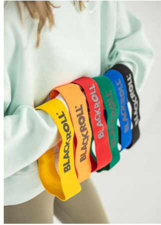 Zestaw gum oporowych do ćwiczeń Blackroll Zestaw 6 Taśm Loop Band 6 Set