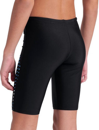 Spodenki kąpielowe chłopięce Arena Boy's Penings Swim Jammer Black-Turqoise