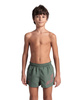 Szorty kąpielówki chłopięce Arena Boy's Beach Short Logo Sage Fluo Red