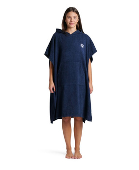 Szlafrok Poncho Arena Unisex Cotton Poncho Navy White