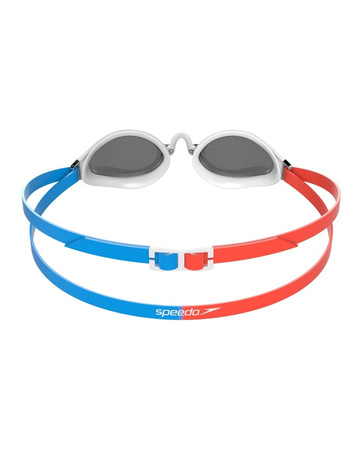 Okulary do pływania na basen uniwersalne unisex Speedo Fastskin Speedsocket Red Blue