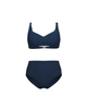Strój kąpielowy damski dwuczęściowy Arena Women's Bodylift Two Pieces Navy